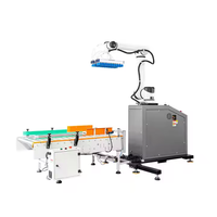 Robot collaboratif automatique pour l'empilage de palettes, machine de palettisation, cobot, cartons, bouteilles, sacs, palettiseur, papier, boissons, aliments, bois, plastique