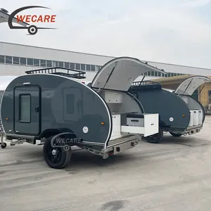 Wecare Mini Úc Caravan Off Road Teardrop Trailer Offroad Camper Du Lịch Nhỏ Trailer