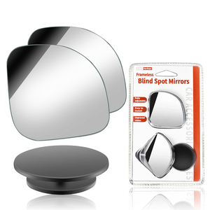 Wholesale Blind Spot <strong>Mirror</strong> Rectangular Shaped Glass Frameless Convex <strong>Rear</strong> <strong>View</strong> <strong>Mirror</strong> With Wide Angle Adjustable Stick For Cars - Product Image 5