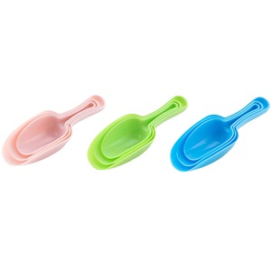 <b>Plastic</b> Flour Shovel Food Grade PP Material <b>Kitchen</b> Tool For Rice Grain Nut Storage Measuring Spoons Set - Product Image 4