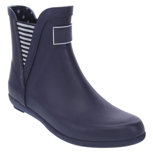 Custom Women Chelsea Rain <strong>Boots</strong> <strong>Waterproof</strong> Ankle Rubber <strong>Boots</strong> <strong>Pull</strong> on Style with Cushioned Insole for Daily Outdoor Use - Product Image 2