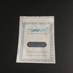 Custom Printed <strong>Zip</strong> Lock Stand up <strong>Pouch</strong> Recyclable Plastic Jewelry Packaging Bags for Earrings and Bracelets Zipper Bag - Product Image 6