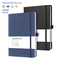 Carnet de notes de luxe en cuir Myway 2026 avec reliure cousue, couverture rigide de haute qualité et fermeture magnétique pour journal intime