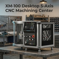 Sistema CNC 3D Compacto Avanzado con Calibración Inalámbrica en 5 Minutos, Compatible con Fresado, Perforación y Grabado