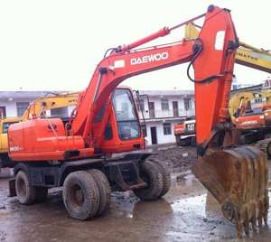 Doosan รถขุด DH150W-7มีล้อ, มือสอง Doosan DH130W/140W - Product Image 4