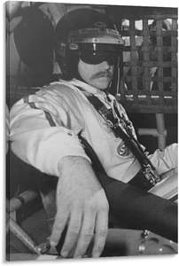 Dale Earnhardt personalizado, retrato de carreras, pintura y artes de pared, arte de pared, decoración del hogar, póster de deportes de motor Vintage - Product Image 2