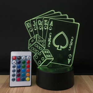 LED Kids Quà Tặng Visual Nightlight 16 Màu Đèn Ngủ Ảo Ảnh Với Điều Khiển Từ Xa Đèn Ngủ 3D - Product Image 2