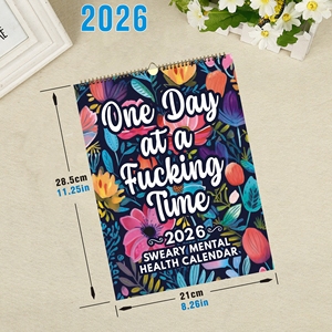 Tùy chỉnh qua biên giới 2026 18 tiếng anh tường lịch, thương mại nước ngoài lịch phiên bản đặc biệt in ấn hàng tháng lịch - Product Image 4