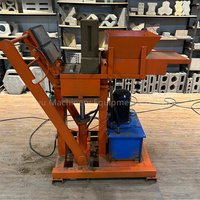 Machine à fabriquer des briques creuses, machine à fabriquer des briques en argile Lego, machine à briques en argile électrique hydraulique