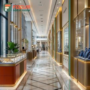 Muebles de Exhibición para Joyería Comercial Personalizados, Superficie Pulida, Vitrina para Tienda de Marca - Product Image 3