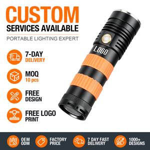 WOSEN Strong <b>Light</b> Self Defense 20W SST40 LED Torch For Survival Outdoor Hunting Camping Rechargeable Tactical LED Flashlight - Product Image 1
