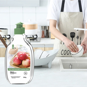 منظفات غسيل الخضروات والفواكه بعلامة خاصة ، منظف لغسيل الخضروات ، سائل تنظيف قائم على النبات - Product Image 1