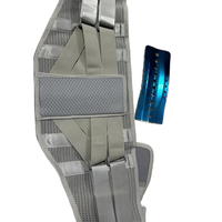Ceinture abdominale respirante unisexe Protection à long terme pour le travail de bureau Conduite assise prolongée Ceinture abdominale post-partum