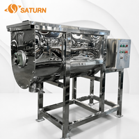 Machine à mélanger les poudres en acier inoxydable de qualité alimentaire avec moteur pour assaisonnements et poudres détergentes, capacité de 100 kg