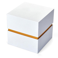 Boîte de parfum de bougie cadeau vide de luxe personnalisée boîte d'emballage d'impression couleur
