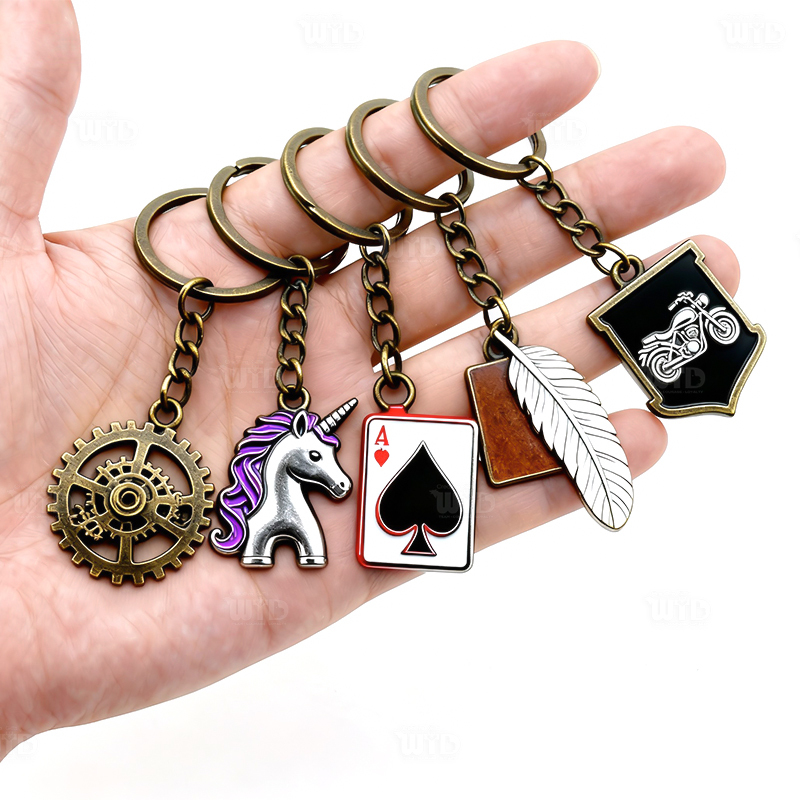 Custom Personalized Cute Cartoon Logo Alloy
