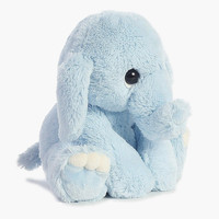 Peluche d'éléphant personnalisée avec de grandes oreilles, jouet de 50 cm, animal en peluche, doux, avec nœud
