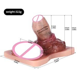 FAAK Dildo de Silicona con Correa, Vibrador Inalámbrico para Juegos Sexuales, Juguetes Eróticos para Preliminares, Masturbación y Masajes - Product Image 6