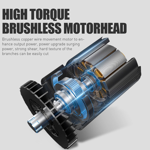 DTWA1-0021 không chổi than 21V không dây điện Scissor pruner tùy biến OEM điện không dây cắt tỉa kéo - Product Image 3