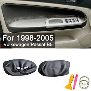 Volkswagen Passat B5 <b>Door</b> Panel Leather Front Microfiber Upgrade 1998-2005 Car Interior <b>Trim</b> Kit - Product Image 2