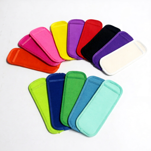 Modernas y Novedosas Fundas Aislantes de Neopreno para Helados, Impermeables, Portátiles, con Diseño Personalizado y Asa, para Congelar Paletas de Hielo - Product Image 1