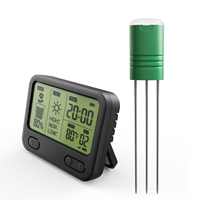 Capteur d'humidité du sol sans fil 4-en-1 intelligent pour plantes, testeur de fertilité, de luminosité et de température, moniteur d'humidité de jardin Tuya en ABS
