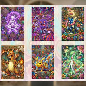 Álbum de Alta Calidad MS Pokemoned Lost Dreams, Tablero de Arte, Nuevo Estilo, Pintura de Mascotas, Accesorios de Mercancía, Juego de Regalo de Tarjetas Coleccionables - Product Image 6