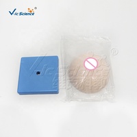 Modelo de Seno Femenino de Silicona con Areola, para Entrenamiento de Masaje de Lactancia, para Consultores de Lactancia, con Certificaciones CE/ISO/ROHS/CNAS