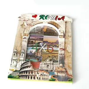 Wholesale custom design city Rome Italy souvenir family bulk 4x6 picture frames