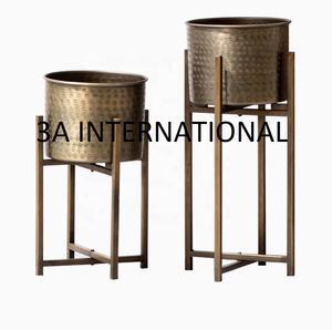 Bon métal personnalisé forme et taille Design moderne jardinières de jardin utilisation jardin décor à la maison intérieur Pot de fleur - Product Image 1