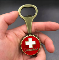 Aimants de réfrigérateur personnalisables en 3D avec logo et motifs de pays, en alliage métallique, imperméables, durables, cadeaux promotionnels OEM
