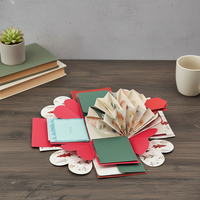 Boîtes cadeaux en papier surprise colorées personnalisées OEM pour fêtes, Noël, anniversaires, emballage de cadeaux multicouches avec couvercle
