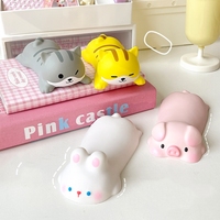 Repose-poignets ergonomique pour souris, mignon et kawaii, à remontée lente, support souple pour ordinateur portable et usage au bureau
