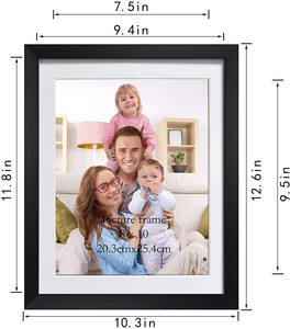 HIGH QUALITY HANDMADE WOODEN PHOTO <b>FRAME</b> <b>BLACK</b> PHOTO <b>FRAME</b> - Product Image 3