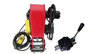 <span class=keywords><strong>Treuil</strong></span> <span class=keywords><strong>hydraulique</strong></span> de chargeur de bois de foresterie de tambour simple résistant - Product Image 2