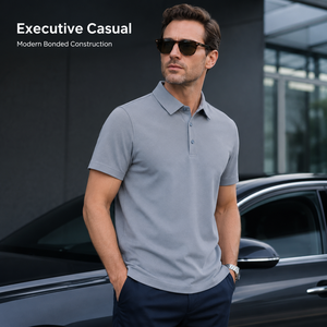 Polo Sportiva JNEI Personalizzabile con Logo, in Fibra Smerigliata, 150gsm, Protezione Solare, Asciugatura Rapida, in Poliestere, da Uomo - Produttore - Product Image 2