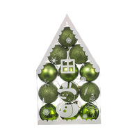 Boules de Noël en plastique, décorations colorées suspendues pour arbre de Noël, vente en gros