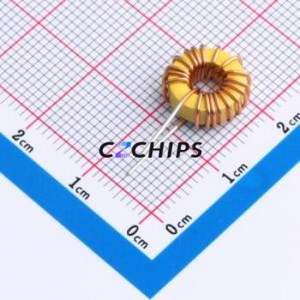 XR3726T100MVL5 ตัวเหนี่ยวนำแบบวงแหวนสี / ตัวเหนี่ยวนำแบบ Through-Hole (THT), ขนาดเส้นผ่านศูนย์กลาง 11.2 มม. ความเหนี่ยวนำ 10uH ค่าความคลาดเคลื่อน 10% กระแสไฟ 2.5A - Product Image 2