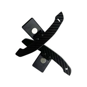 Levas de Cambio de Fibra de Carbono de Lujo para VW Golf 7, Levas de Cambio para VW <span class=keywords><strong>Polo</strong></span>, Levas de Cambio para VW Golf GTI MK7/7.5 Golf R Scirocco Todos los Modelos - Product Image 4