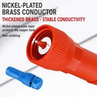 Connecteurs de câbles FUSHDE avec indice de protection IP66, 220V 5A, matériau nylon/PC, fabriqué en Chine