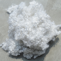 Fibre de polyester recyclé HCS coupée en brins, blanche douce, 7D 51 mm |   Fabricant et fournisseur de fibres de polyester écologiques