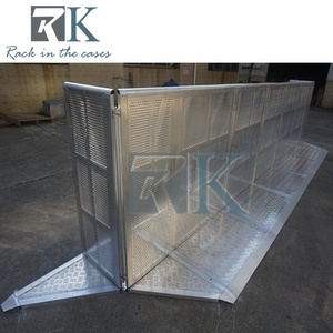 Interlocking Cable Ramp Concert Used Cable Control Barrier Stainless Crowd Control Barrier for Events Use - Product Image 4