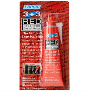 85g Red RTV Silicone Sealant mega Gasket Maker mega TCM victo R Z inz 3OZ auto parts silicone sealant adhesive