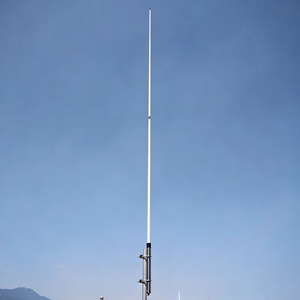 Высокоусиленная 4 м 12dbi 300-400 мГц 400-520 мГц UHF Стекловолоконная Базовая антенна без заземления - Product Image 1