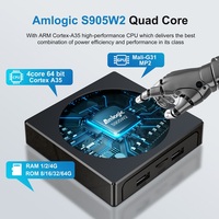 Vente en gros de décodeurs Android 11 4K HD IPTV, Amlogic S905w2 X98 Mini 2 Go 16 Go, Smart Android OTT TV Box 4 Go 32 Go 64 Go X98mini