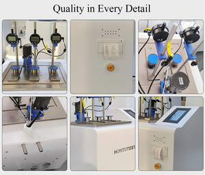 3 İstasyonlu Akıllı <span class=keywords><strong>HDT</strong></span> ve VST Test Cihazı, ±0,001 mm Hassasiyet, ISO/ASTM/GB Uyumlu - Product Image 3