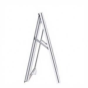 Nuova Finestra Verticale <span class=keywords><strong>a</strong></span> Battente in Lega di Alluminio Insonorizzata del Produttore di Shanghai per Edifici Commerciali e Camere da Letto, Su Misura, Bianca - Product Image 3