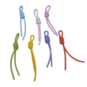Cordon en cuir PU, pendentif nœud péruvien fait main, coloré, accessoires de bijoux DIY pour coque de téléphone, porte-clés, bagages - Product Image 5