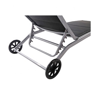 Sillón al aire libre del sexo de la playa de la <span class=keywords><strong>piscina</strong></span> de las ventas directas de la fábrica con las ruedas - Product Image 3
