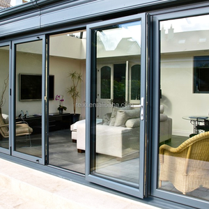 Portes <span class=keywords><strong>d</strong></span>'<span class=keywords><strong>entrée</strong></span> résidentielles en aluminium à charnières, double <span class=keywords><strong>vitrage</strong></span>, personnalisables, pour maisons, portes à charnières en aluminium - Product Image 1